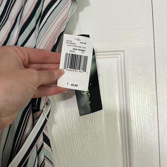 Striped Ruffle Dress - Picture 4 of 7